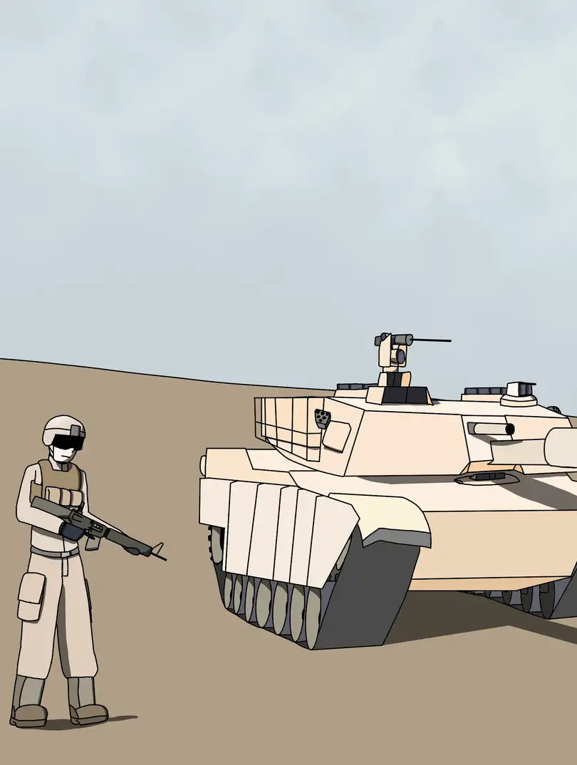 在前线的少年们