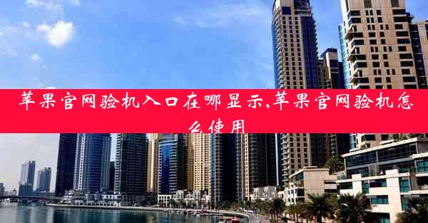 苹果官网验机入口在哪显示,苹果官网验机怎么使用